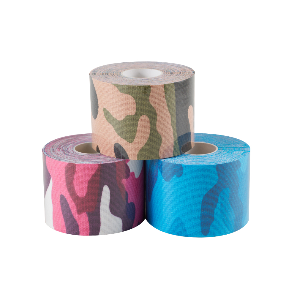 Camouflage Waterproof Sports Bandage Kinesiology Tape