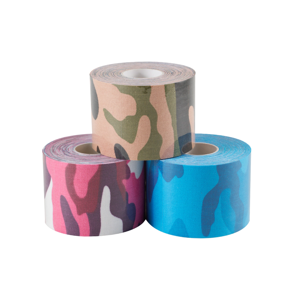 Kinesio Pre Cut Knee Support Tape offers a pre-shaped design that supports comfortable wear for sports, fitness, and recreational activities.