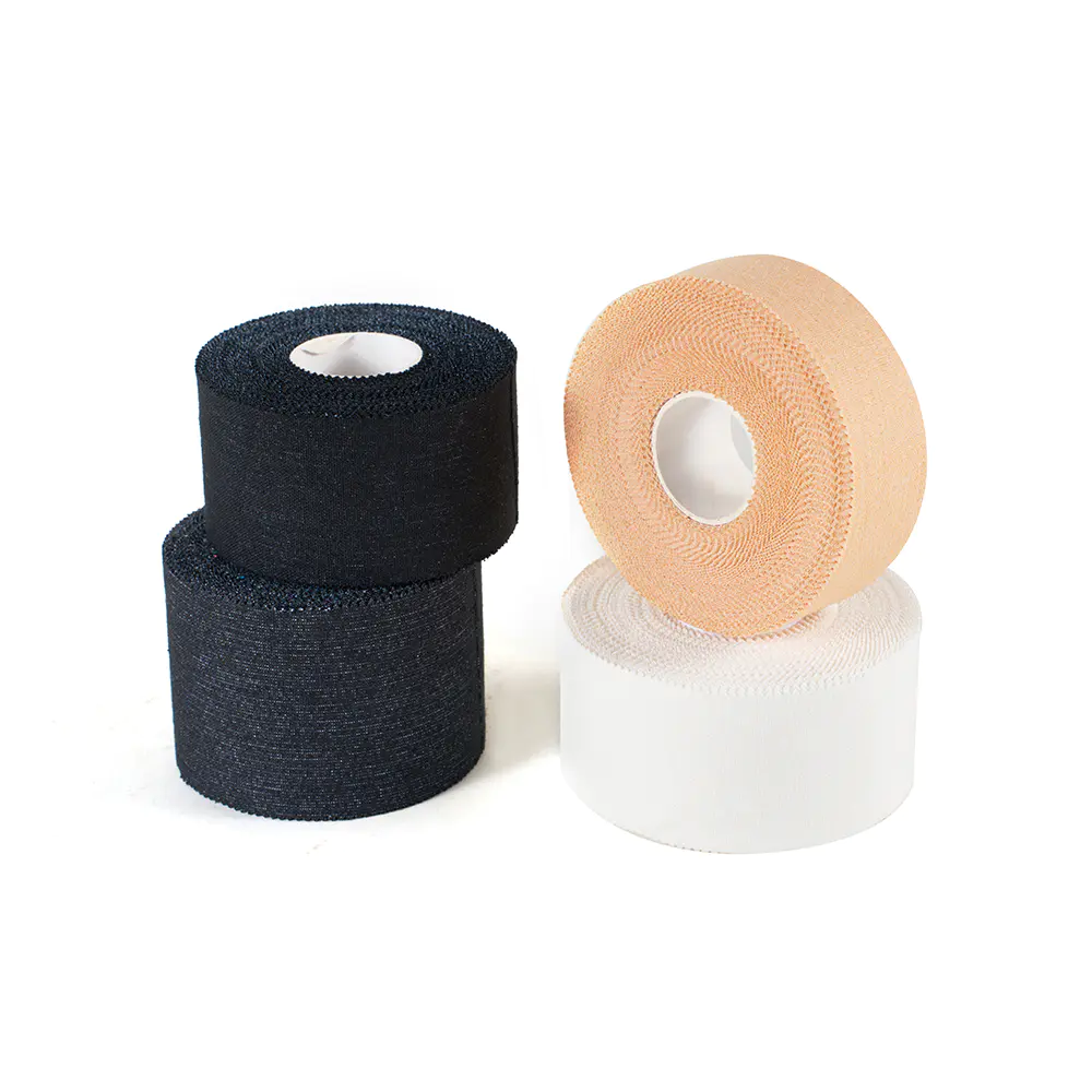 Cotton Athletic Tape provides comfortable wrapping support for athletes during training, sports activities, and daily use.