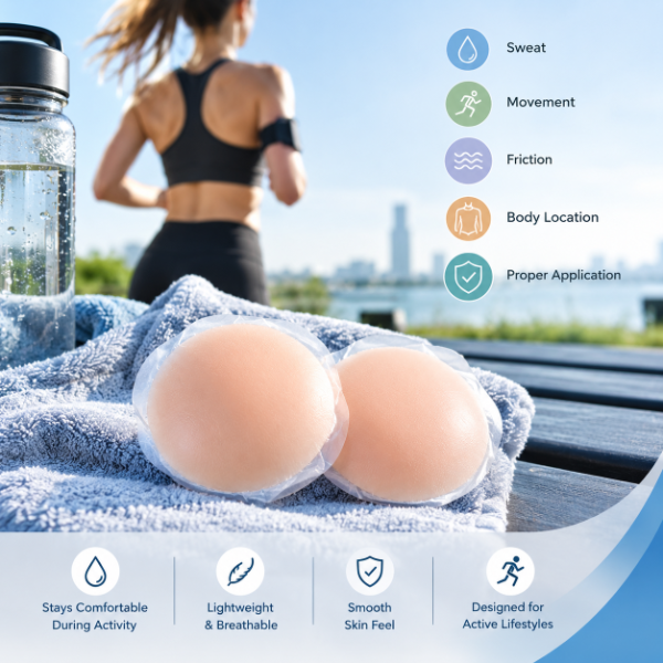 SportsTapeAdhesionFactorsDuringLongSessions Sports tape adhesion during long sessions affected by sweat, friction, movement, skin condition, and application.