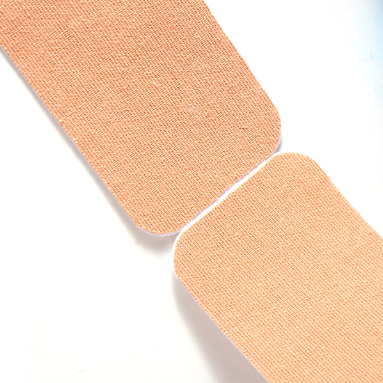 Careful die cutting helps Kinesio Pre Cut Knee Support Tape maintain defined edges and shaped sections through repeated production and separation stages.